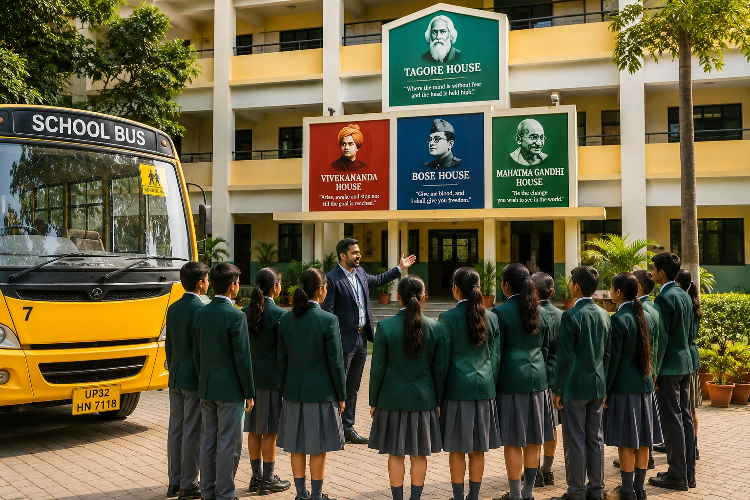 School Campus Tour